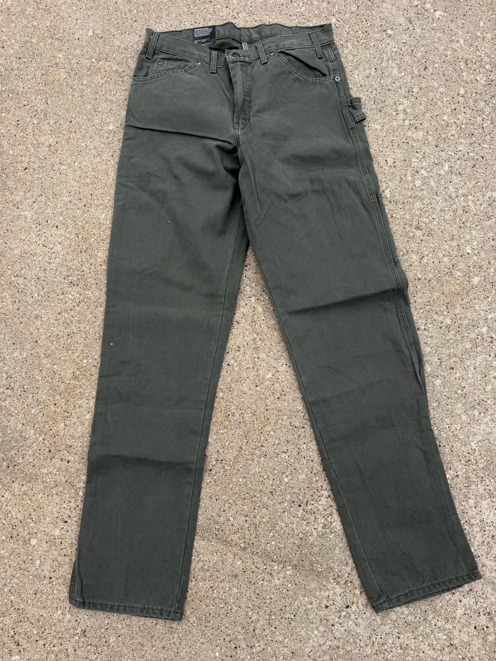 Men's Dickies Olive Green Work Pants 32x36 NWT